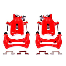 Charger l&#39;image dans la galerie, Power Stop 05-14 Ford Mustang Rear Red Calipers w/Brackets - Pair