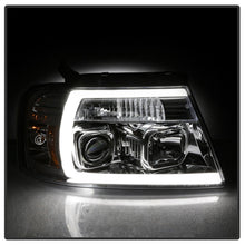 Load image into Gallery viewer, Spyder 04-08 Ford F-150 Light Bar Projector Headlights - Chrome (PRO-YD-FF15004V2-LB-C)