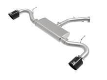 Laden Sie das Bild in den Galerie-Viewer, aFe Takeda Series 2.5in 409 SS Axle-Back Exhaust 18-20 Hyundai Elantra GT L4-1.6L(t) w/ Black Tips