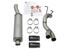 Cargar imagen en el visor de la galería, aFe Rebel Series 3-1/2in 409 SS Cat-Back Exhaust System w/Black Tip RAM 2500/3500 14-17 V8 6.4L