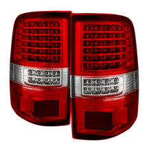 Carica l&#39;immagine nel visualizzatore di Gallery, Xtune Ford F150 Styleside 04-08 LED Tail Lights Red Clear ALT-JH-FF15004-LED-G2-RC