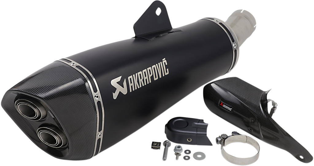 AKRAPOVIC Black Titanium Muffler - R1250R/RS SB12SO22HALAGTB