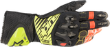 ALPINESTARS GP Tech v2 Gloves - Black/Yellow/White/Red - Small 3556622-1503-S