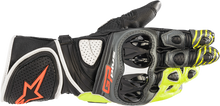 Laden Sie das Bild in den Galerie-Viewer, ALPINESTARS GP Plus R v2 Gloves - Gray/Black/Yellow/Red - Small 3556520-9135-S