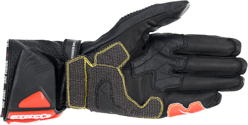 ALPINESTARS GP Tech v2 Gloves - Black/White/Red - Large 3556622-1231-L