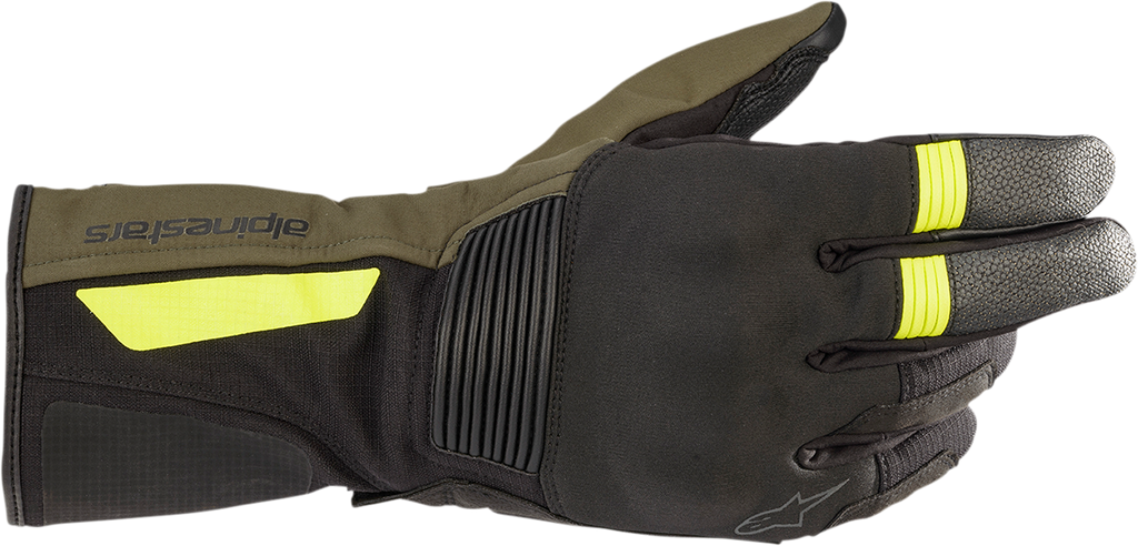 ALPINESTARS Denali Aerogel Drystar? Gloves - Black/Green/Yellow - Small 3526922-1685-S