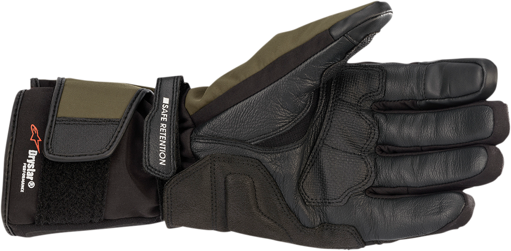 ALPINESTARS Denali Aerogel Drystar? Gloves - Black/Green/Yellow - Medium 3526922-1685-M