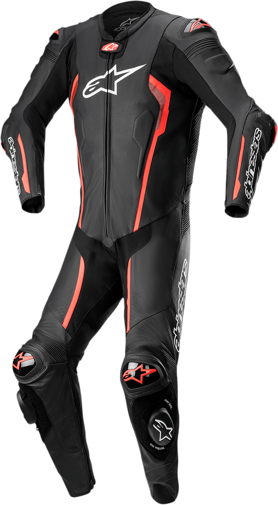 ALPINESTARS Missile v2 1-Piece Suit - Black/Red Fluorescent - US 40 / EU 50 3150122-1030-50