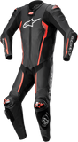 ALPINESTARS Missile v2 1-Piece Suit - Black/Red Fluorescent - US 40 / EU 50 3150122-1030-50