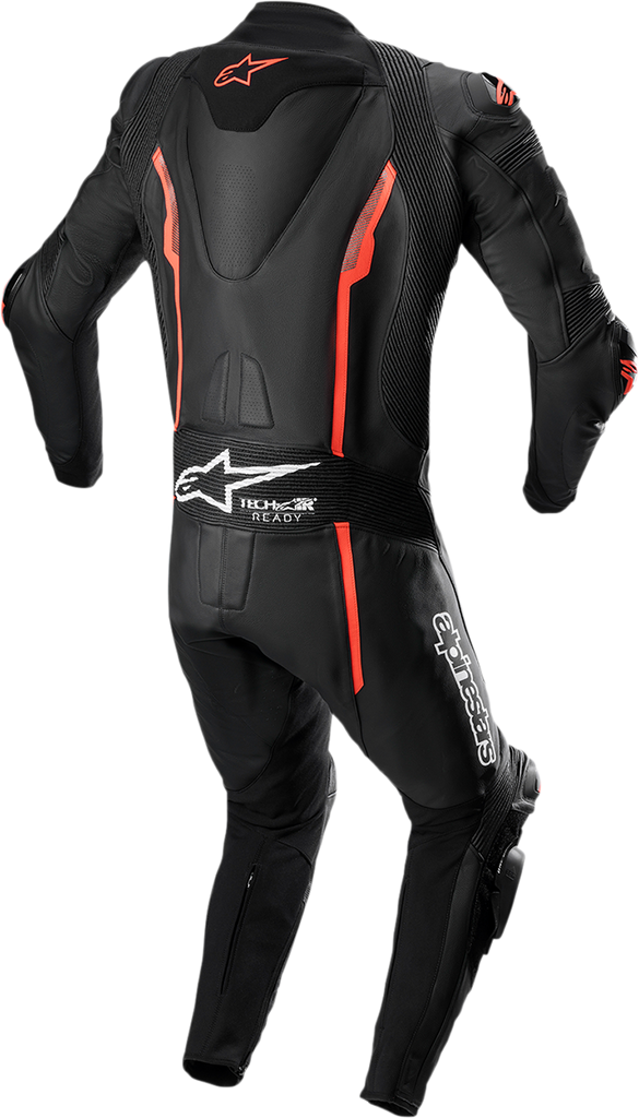 ALPINESTARS Missile v2 1-Piece Suit - Black/Red Fluorescent - US 40 / EU 50 3150122-1030-50