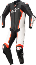 Cargar imagen en el visor de la galería, ALPINESTARS Missile v2 1-Piece Suit - Black/White/Red Fluorescent - US 36 / EU 46 3150122-1231-46