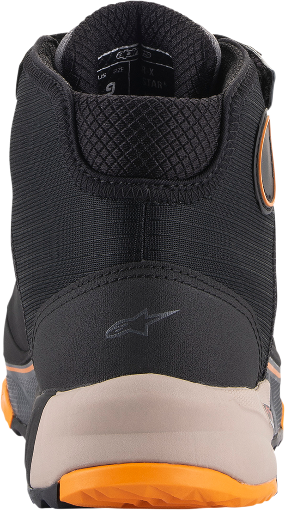 ALPINESTARS CR-X Drystar? Shoes - Black/Brown/Orange - US 10 26118201284-10