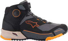 Carica l&#39;immagine nel visualizzatore di Gallery, ALPINESTARS CR-X Drystar? Shoes - Black/Brown/Orange - US 10 26118201284-10