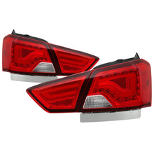 Charger l&#39;image dans la galerie, xTune 14-18 Chevy Impala (Excl 14-16 Limited) LED Tail Lights - Red Clear (ALT-JH-CIM14-LBLED-RC)