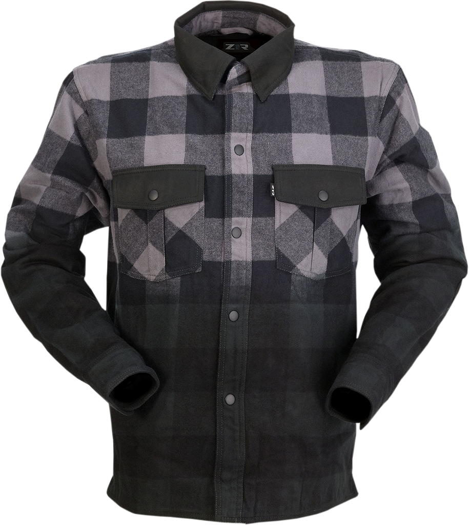 Z1R Duke Ombre Flannel - Gray/Black - 5XL 2840-0164