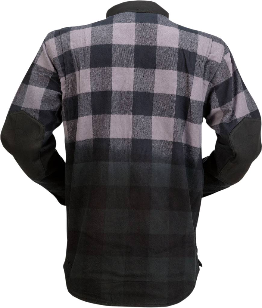 Z1R Duke Ombre Flannel - Gray/Black - 5XL 2840-0164