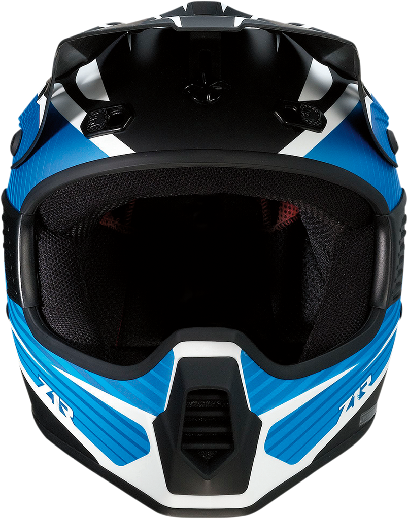 Z1R Child Rise Helmet - Flame - Blue - L/XL 0111-1436