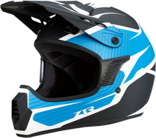 Carica l&#39;immagine nel visualizzatore di Gallery, Z1R Child Rise Helmet - Flame - Blue - S/M 0111-1435