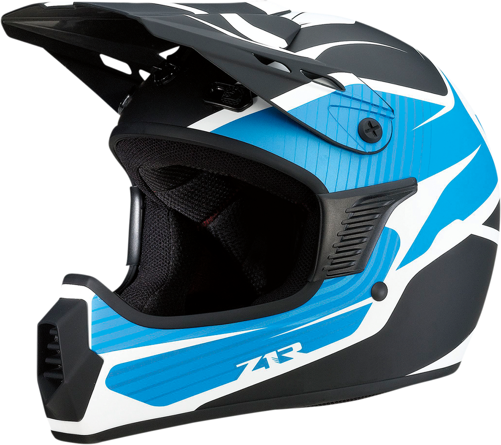 Z1R Child Rise Helmet - Flame - Blue - L/XL 0111-1436