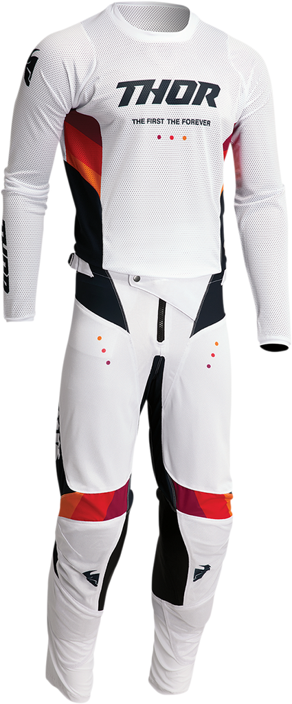 THOR Pulse Air React Pants - White/Midnight - 34 2901-9438