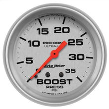 Load image into Gallery viewer, Autometer Ultra-Lite 2 5/8in Mechanical Boost Gauge