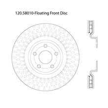 Cargar imagen en el visor de la galería, Centric 12-19 Jeep Grand Cherokee Premium Front CryoStop Brake Rotor