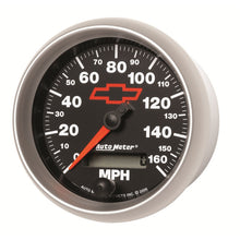 Carica l&#39;immagine nel visualizzatore di Gallery, Autometer Speedometer 3-3/8in, 0-160 MPH, Elec. Programmable - Bowtie Black