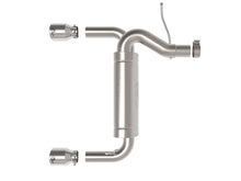 Carica l&#39;immagine nel visualizzatore di Gallery, aFe Vulcan 3in 304 SS Axle-Back Exhaust 2021 Ford Bronco L4-2.3L (t)/V6-2.7L (tt) w/ Polished Tips