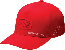 Laden Sie das Bild in den Galerie-Viewer, 100% Youth Shadow Snapback Hat - Red - One Size 20092-003-01