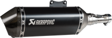 Charger l&#39;image dans la galerie, AKRAPOVIC Slip-On Scooter Muffler - Stainless Steel S-VE125SO3-HZBL