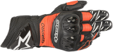 ALPINESTARS GP Pro RS3 Gloves - Black/Red Fluo - Large 3556922-1030-L