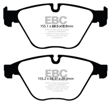 Charger l&#39;image dans la galerie, EBC 10+ BMW 535i 3.0 Turbo (F10) Yellowstuff Front Brake Pads