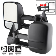 Carica l&#39;immagine nel visualizzatore di Gallery, Xtune Chevy Silverado 99-06 L&amp;R Manual Extendable Manual Adjust Mirror MIR-CSIL03-MA-SET