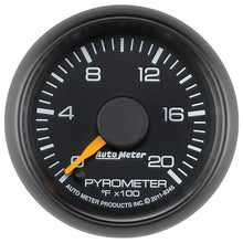 Laden Sie das Bild in den Galerie-Viewer, Autometer Factory Match Chevy 2-1/16in FSE 0-2000 Pyro Kit Gauge