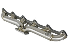 Carica l&#39;immagine nel visualizzatore di Gallery, aFe Twisted Steel Header Turbo Manifold (T3) 98.5-02 Dodge Diesel Trucks L6 5.9L (td)