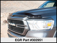 Laden Sie das Bild in den Galerie-Viewer, EGR 2019 Dodge Ram 1500 Superguard Hood Shield - Dark Smoke