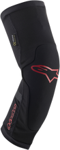 Laden Sie das Bild in den Galerie-Viewer, ALPINESTARS Paragon Plus Knee Guards - Black/Red - Small 1652419-13-SM