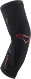 ALPINESTARS Paragon Plus Knee Guards - Black/Red - Small 1652419-13-SM