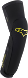 ALPINESTARS Paragon Plus Knee/Shin Guards - Black/Acid Yellow - XL 1652619-1047-XL