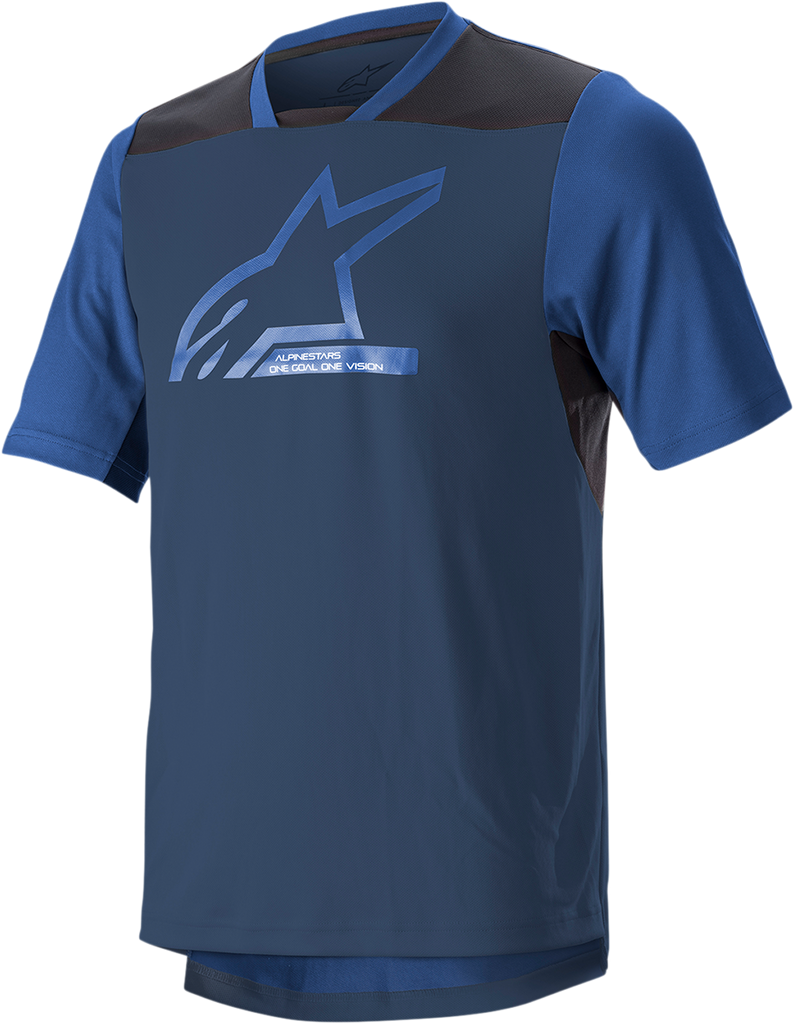 ALPINESTARS Drop 6.0 V2 Jersey - Short-Sleeve - Midnight Blue/Black - Small 1766322-7319-SM