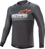 ALPINESTARS Drop 8.0 Long-Sleeve Jersey - Black/Coral - Small 1766921-1793-SM