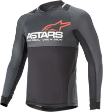 Load image into Gallery viewer, ALPINESTARS Drop 8.0 Long-Sleeve Jersey - Black/Coral - Medium 1766921-1793-MD