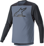 ALPINESTARS Drop 6.0 V2 Long-Sleeve Jersey - Black/Gray - Small 1766422-9291-SM