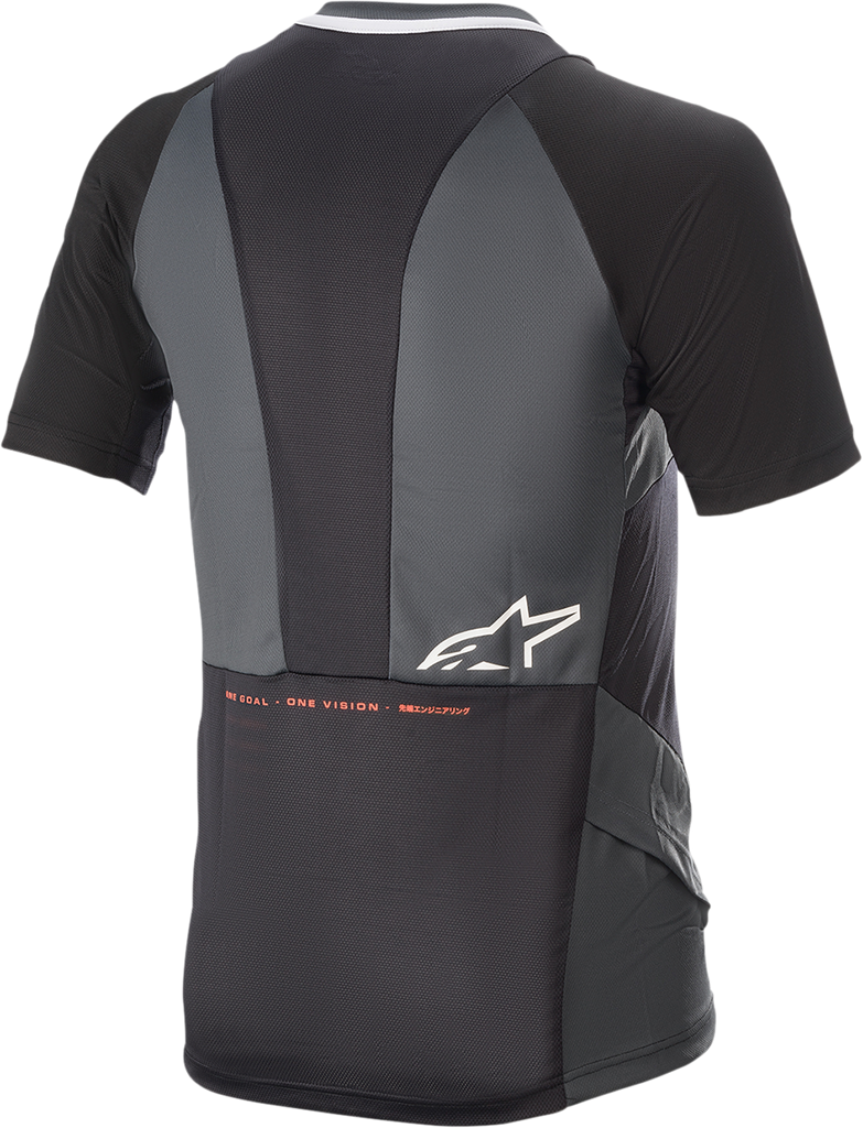 ALPINESTARS Drop 8.0 Jersey - Short-Sleeve - Black/Coral - Medium 1766621-1793-MD