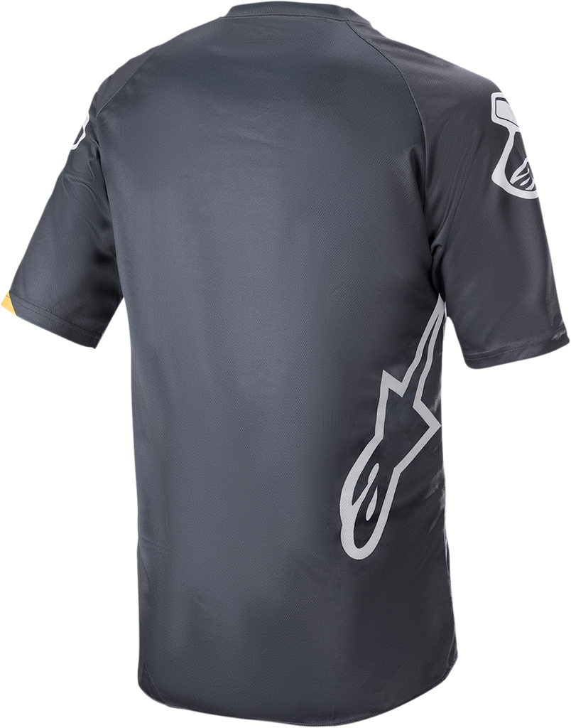 ALPINESTARS Racer V3 Jersey - Gray/Yellow - Large 1762922-1619-LG