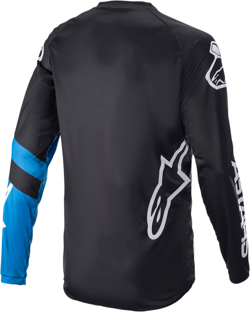 ALPINESTARS Racer V3 Long-Sleeve Jersey - Black/Bright Blue - Small 1762822-1078-SM