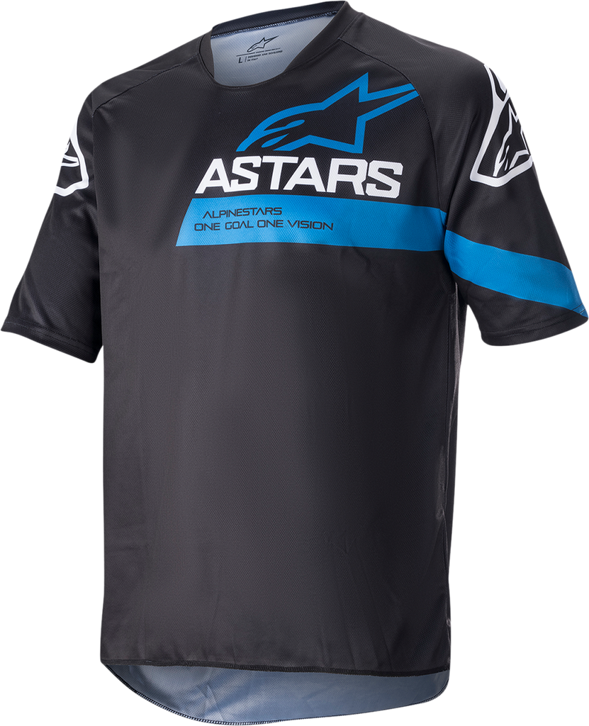 ALPINESTARS Racer V3 Jersey - Black/Bright Blue - Small 1762922-1078-SM