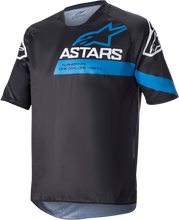 Charger l&#39;image dans la galerie, ALPINESTARS Racer V3 Jersey - Black/Bright Blue - Small 1762922-1078-SM