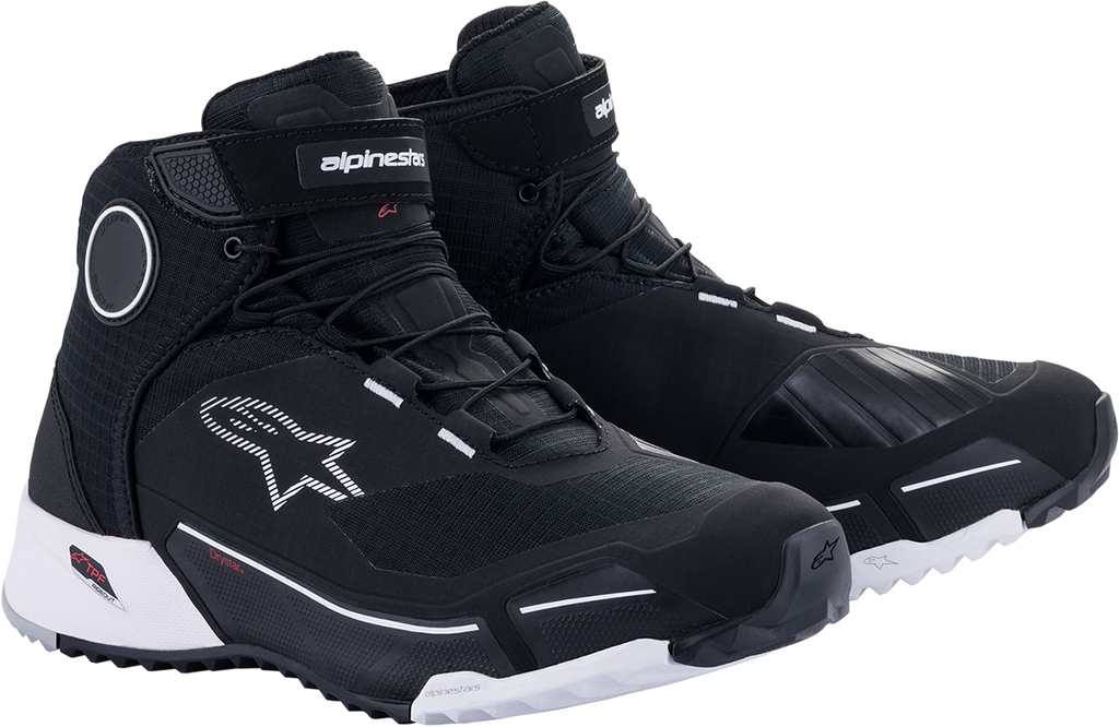 ALPINESTARS CR-X Drystar? Shoes - Black/White - US 10.5 2611820110.5