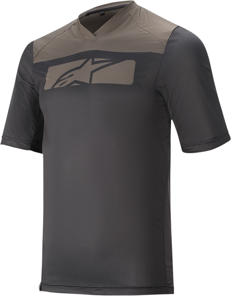 ALPINESTARS Drop 4.0 Jersey - Short-Sleeve - Black/Gray - Small 1766220-1065-SM